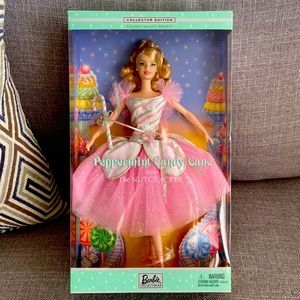 Limited collectors edition Peppermint Candy Cane Barbie from the Nutcracker NEW